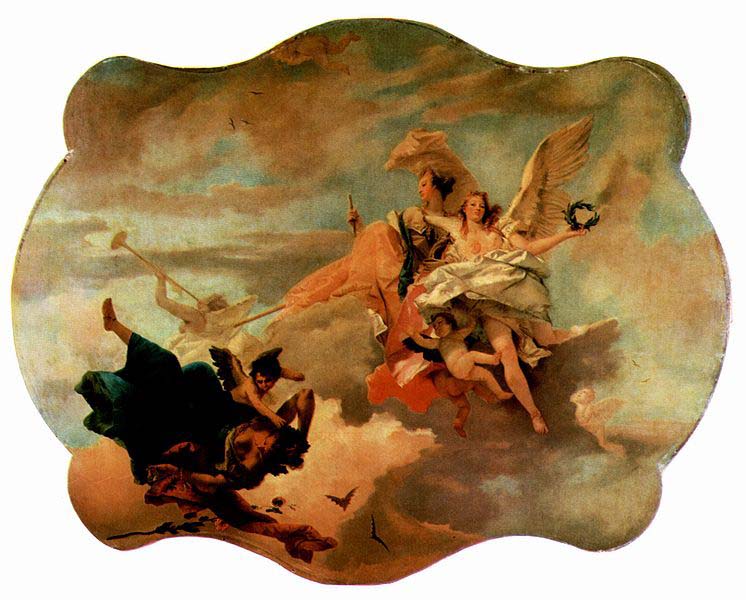 Giovanni Battista Tiepolo Triumphzug der Fortitudo und der Sapienzia